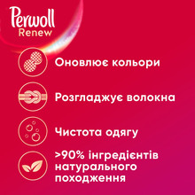 Гель для стирки PERWOLL Renew Color для цветных вещей 3.72 л (9000101541205)
