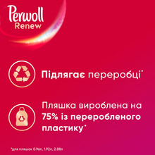 Гель для стирки PERWOLL Renew Color для цветных вещей 3.72 л (9000101541205)