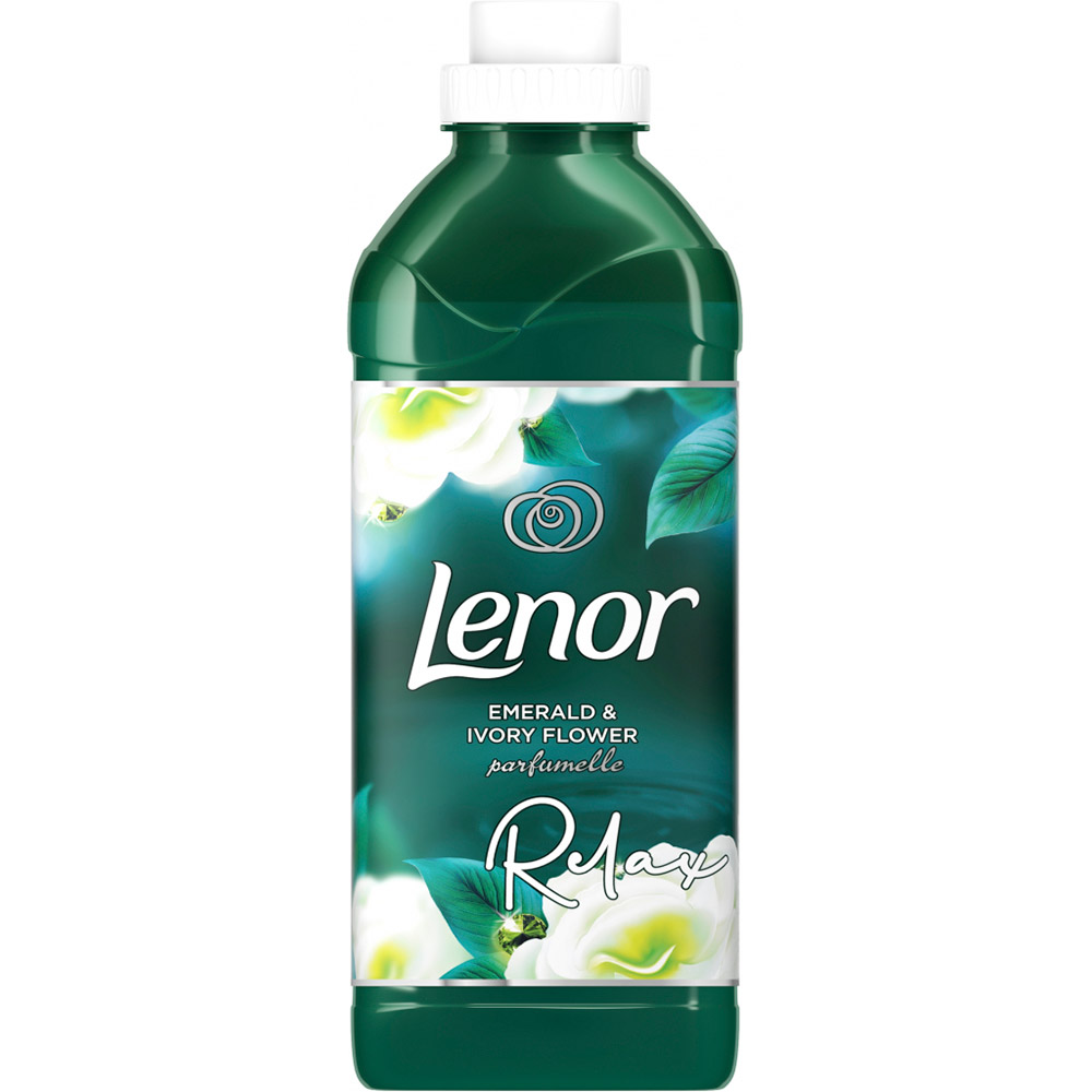 Кондиціонер для білизни Lenor Смарагд та квітка айворі 750 мл (8001841376080)