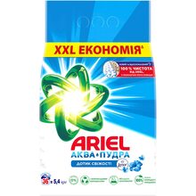 Пральний порошок Ariel Аква-Пудра Touch of Lenor 5.4 кг (8006540536988)