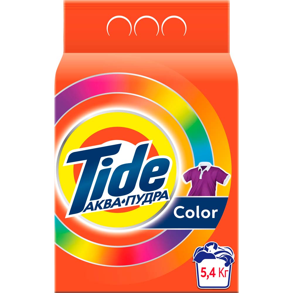 Стиральный порошок Tide Аква-Пудра Color 5.4 кг (80727151)