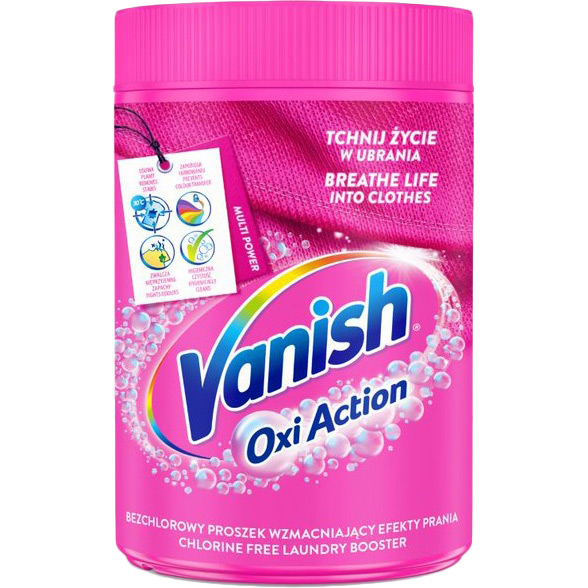 Пятновыводитель VANISH Oxi Action 625 г (5900627081749)