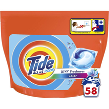 Капсули для прання TIDE All-in-1 Lenor Color 58 шт (8001841640204)