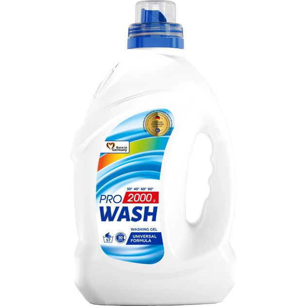 Гель для стирки Pro Wash Универсальный 2 кг (4260637722881)