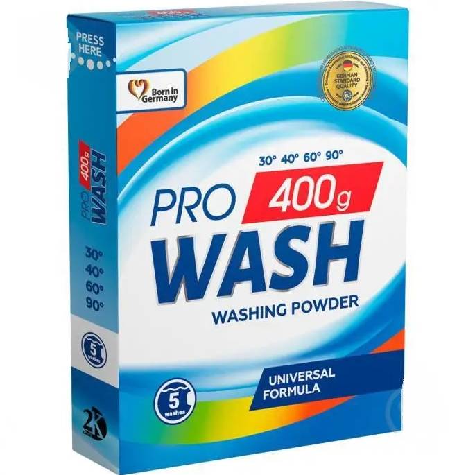 Стиральный порошок Pro Wash Универсальный 400г (4262396140944) Стиральный порошок Pro Wash Универсальный 400г (4262396140944)