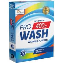 Стиральный порошок PRO WASH для ручной стирки 400 г (4262396143631)