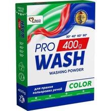 Стиральный порошок PRO WASH Color 400 г (4262396143969)