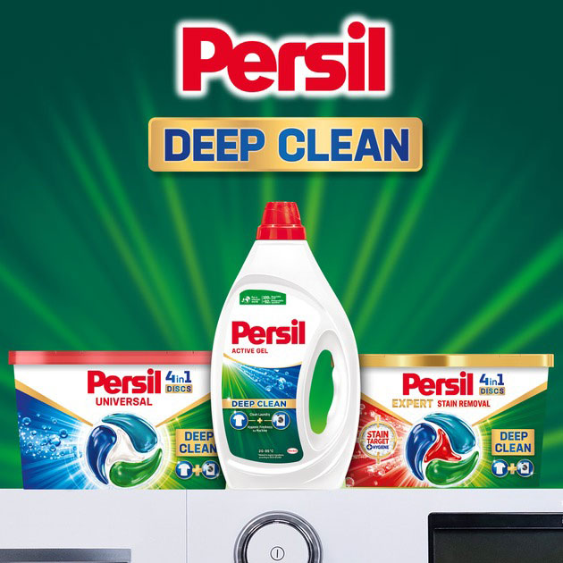 Гель для прання Persil Active Gel Deep Clean 66 циклів прання 2.97 л (9000101598902) Тип гель для прання