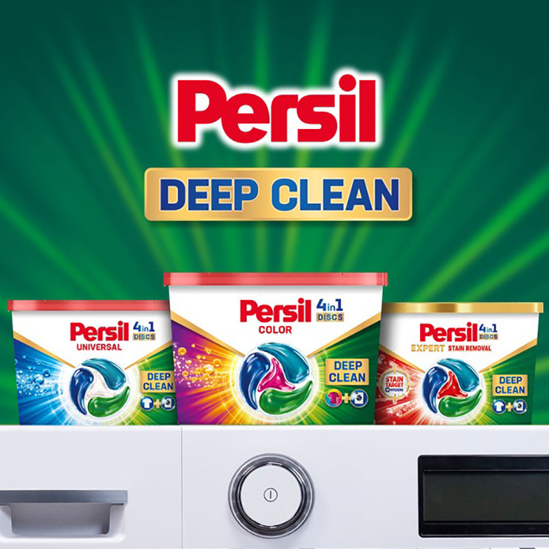 Диски для стирки Persil 4in1 Discs Color Deep Clean 54 шт (9000101801293) Тип капсулы для стирки