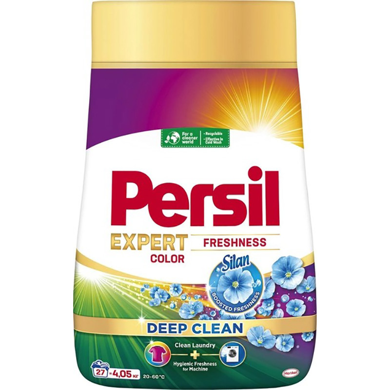 Пральний порошок Persil Expert Deep Clean Автомат Color Свіжість від Silan 27 циклів прання 4.05 кг (9000101806168) Пральний порошок Persil Expert Deep Clean Автомат Color Свіжість від Silan 27 циклів прання 4.05 кг (9000101806168)