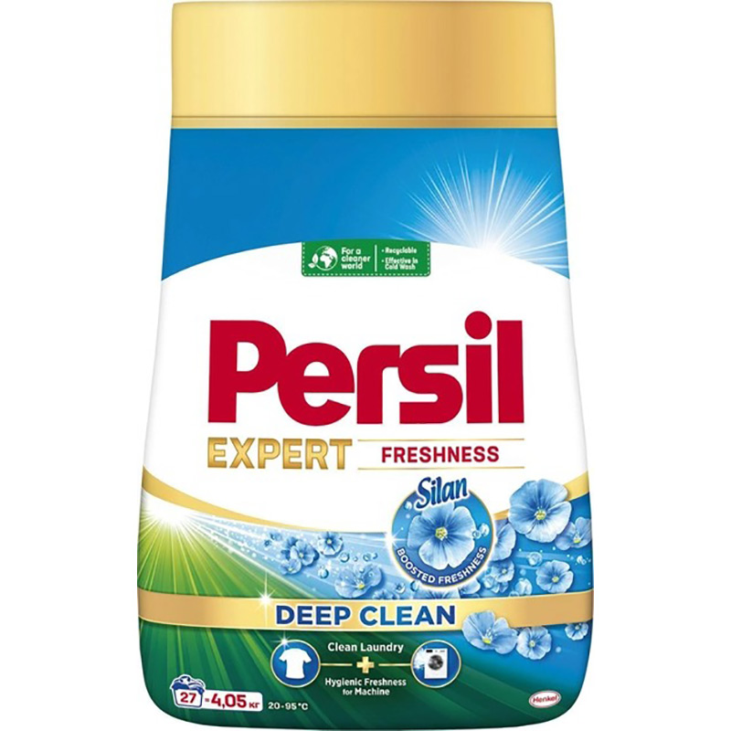 Фото - Пральний порошок Persil   Expert Deep Clean Автомат Свіжість від Silan 27 ци 