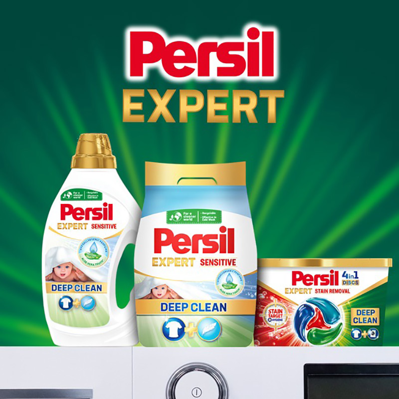 Фото Стиральный порошок Persil Expert Deep Clean Автомат Sensitive 27 циклов стирки 4.05 кг (9000101806229)