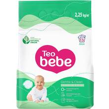 Пральний порошок ТЕО BEBE Gentle&Clean Aloе 2,25 кг (3800024048456)