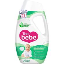 Гель для прання ТЕО BEBE GENTLE & CLEAN ALOE 945мл (3800024048494)