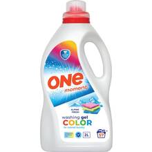 Засіб для прання ONE MOMENT Color Alpine Fresh 2л (4820096036839)