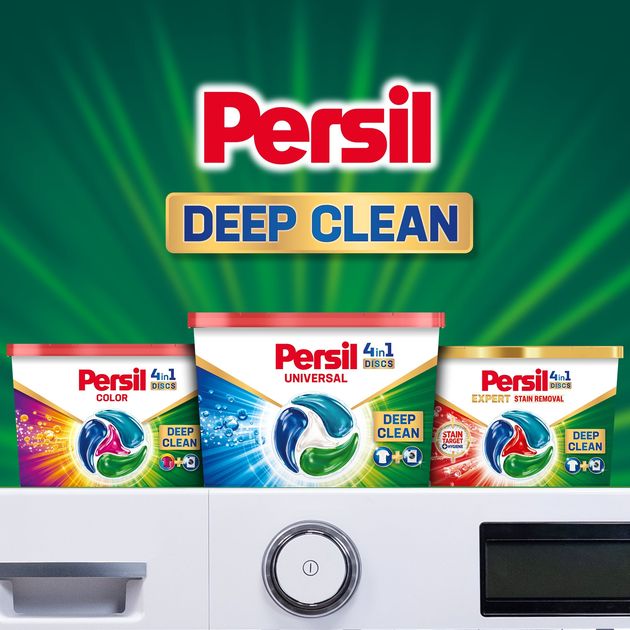 Зовнішній вигляд Капсули для прання Persil Power Caps Universal Deep Clean 35 шт (2949884)