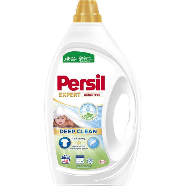 Гель для прання Persil Expert Sensitive Deep Clean 1,8 л (9000101566697)