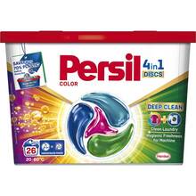 Диски для прання Persil 4in1 Discs Color Deep Clean 26 шт (9000101800043)