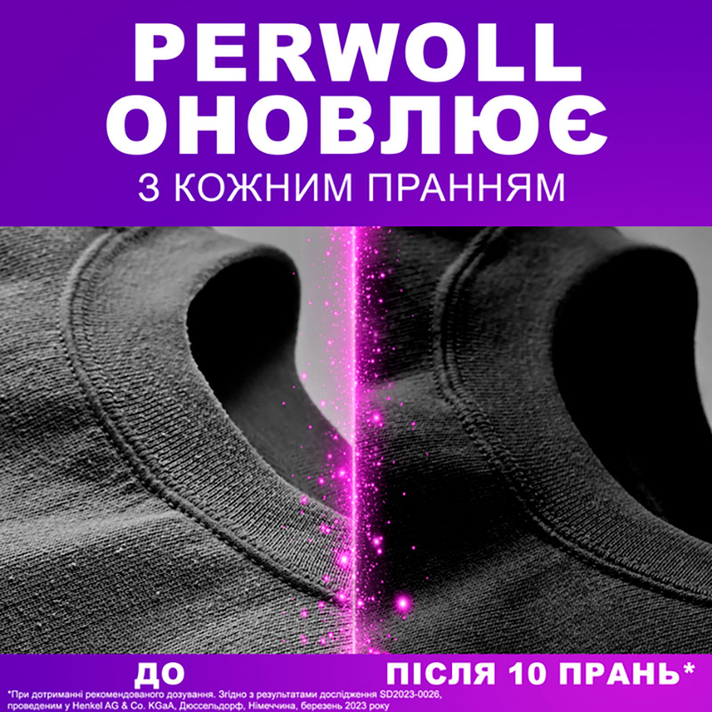 Капсули для прання PERWOLL для темної та чорної білизни 13 шт (2957667) Тип прання автоматична