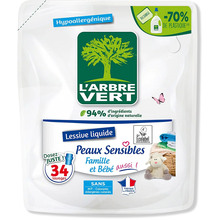Гель для прання L'ARBRE VERT Sensitive 1,53 л (3450601046414)