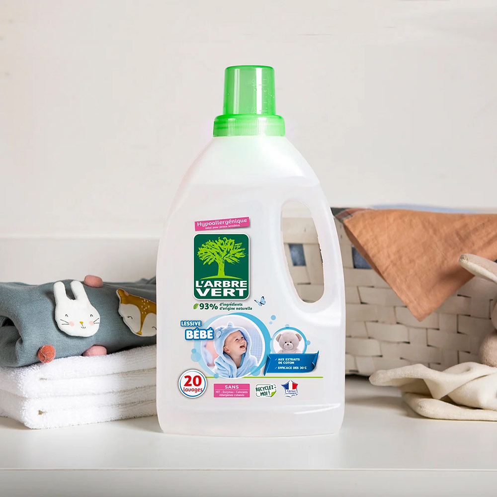 Средство для стирки L'ARBRE VERT Детское 1,2л (3450601036811) Состав Aqua (7732-18-5), Alcohol (64-17-5), Sodium Lauryl Sulfate (73296-89-6 / 85586-07-8), Fatty Alcools C12-C18 Ethoxylated (68439-50-9), Sodium Chloride (7647-14-5), Potassium Cocoate (61789-30-8), Hexamethylene Diamine Ethoxylated ...