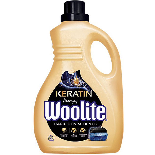 Гель для прання WOOLITE Keratin Therapy Dark Denim Black 1,8 л (5900627090451)