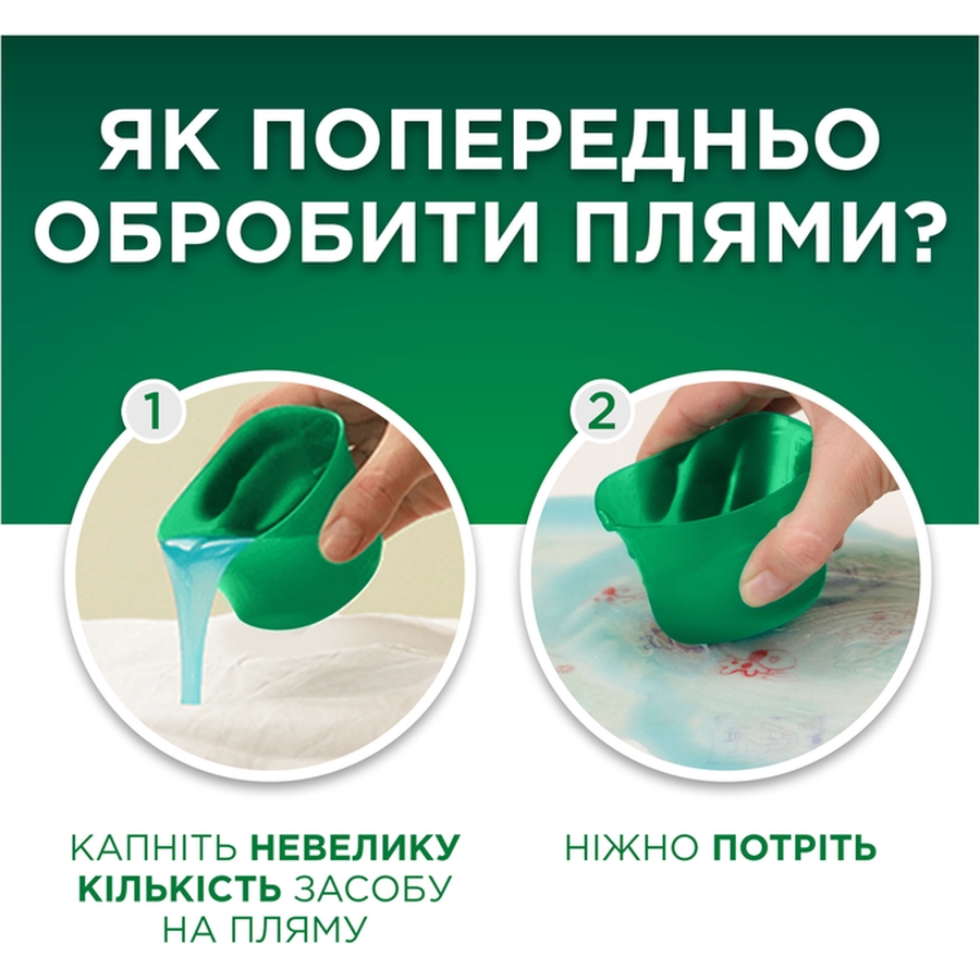 Гель для прання Ariel Гірське джерело 3.87 л (80824932) Клас безфосфатне