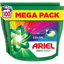 Капсули для прання ARIEL Pods+ All-in-1 Для кольорового 100 шт (8700216764179)