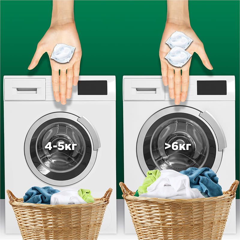 Внешний вид Капсулы для стирки ARIEL Pods+ All-in-1 Для чувствительной кожи 100 шт (8700216765619)