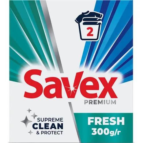 Стиральный порошок SAVEX Parfum Lock 2in1 Fresh 300г (3800024049200)