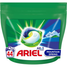 Капсули для прання ARIEL Pods Все-в-1 гірське джерело 44 шт (8001090337108)
