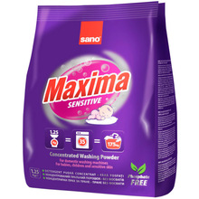 Пральний порошок SANO Maxima Sensitive 1.25 кг (7290000295336)