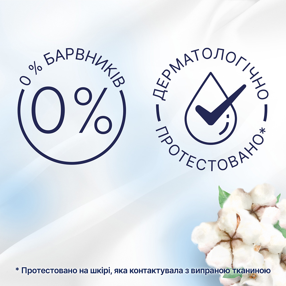 Кондиционер для белья LENOR Свежесть хлопка 1200мл (8006540889619) Тип стирки универсальная