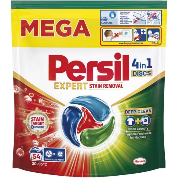 Капсули для прання Persil 4 In1 Expert Stain Removal Deep Clean 54 шт (9000101830859)