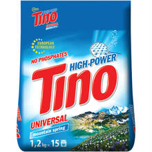 Пральний порошок TINO spring Mountain Універсальний 1,2 кг (4823069705596)