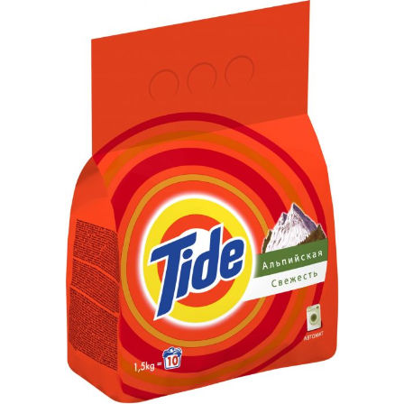 

Стиральный порошок TIDE Automat Alpine Fresh 1.5 кг (5413149343580), Automat Alpine Fresh 1.5 кг
