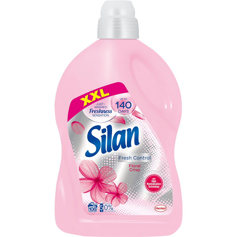 

Ополаскиватель для белья SILAN Fresh Control Floral Crisp 2.7 л (9000101384659), Ополаскиватель Фреш Контрол Свежесть цветов 2.7