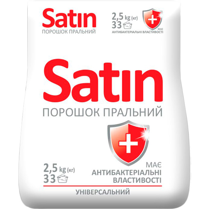 

Стиральный порошок SATIN Natural Balance 2.5 кг (STL02175), Natural Balance Порошок пральный універс. 2.5 кг