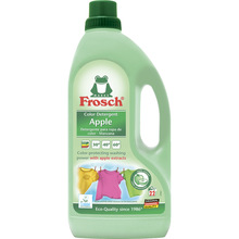 Концентрований засіб для прання Frosch Color Detergent Яблуко 1.5 л (4009175150806)