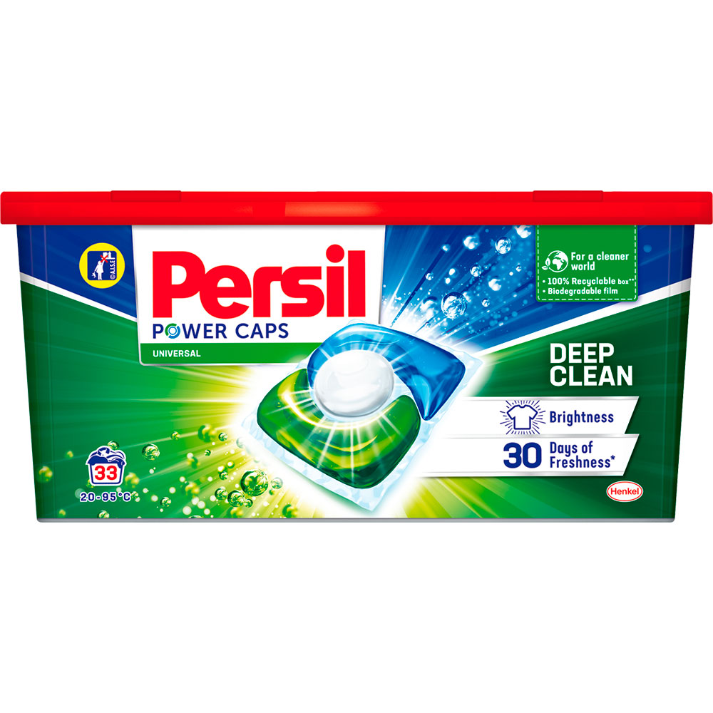 

Капсулы PERSIL Универсал 33 шт (9000101514919), Капсули Універсал, 33 циклів пран(9000101514919)