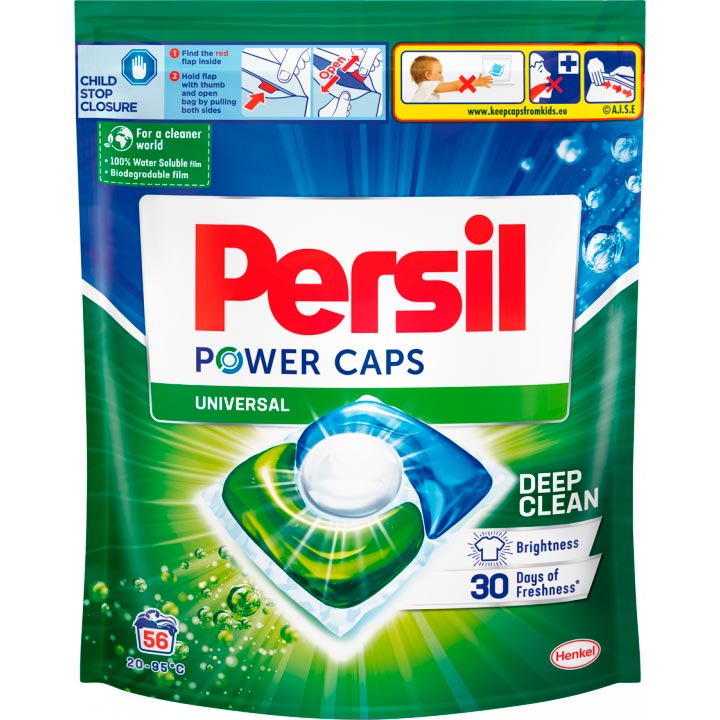 

Капсулы для стирки PERSIL Универсал 56 шт (9000101515640), Капсули Універсал, 56 штук (9000101515640)