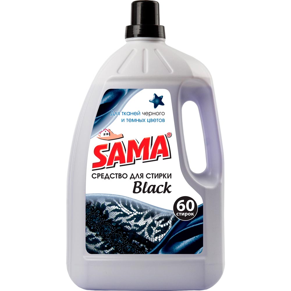 

Средство для стирки SAMA Black 3 л (4820020263652), Засіб для прання 3000мл Blak