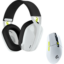 Мультимедиа набор LOGITECH Wireless Gaming Combo G435SE+G305SE BLACK/WHITE/LIME (981-001162)