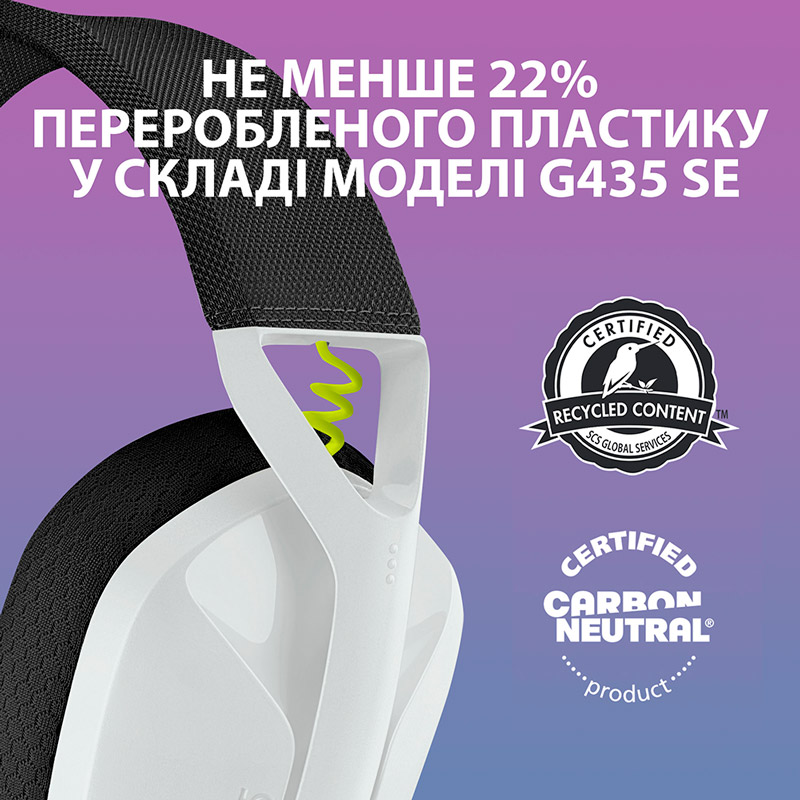 Заказать Мультимедиа набор LOGITECH Wireless Gaming Combo G435SE+G305SE BLACK/WHITE/LIME (981-001162)