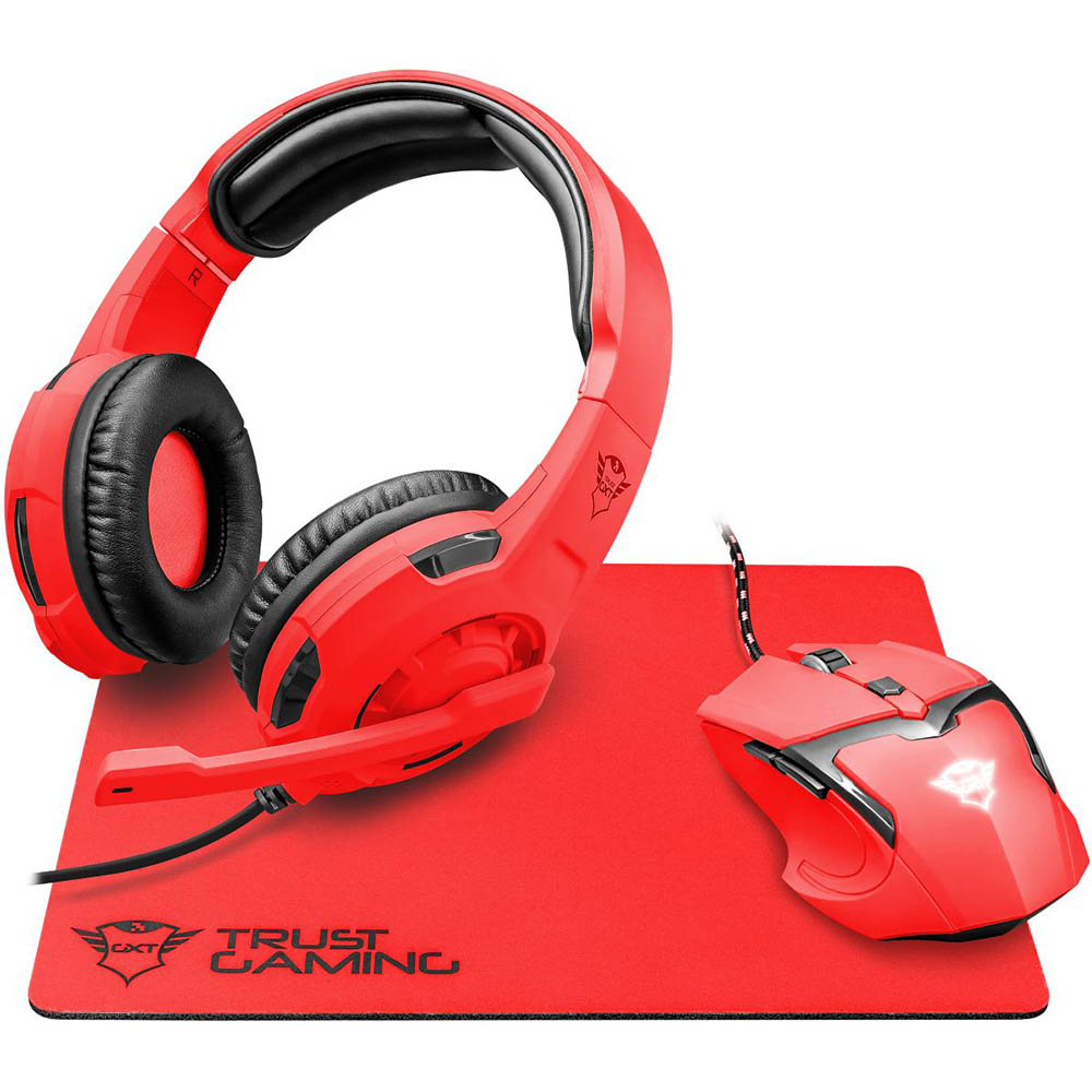 Набор TRUST GXT790-SR Spectra Gaming Bundle red (22471)