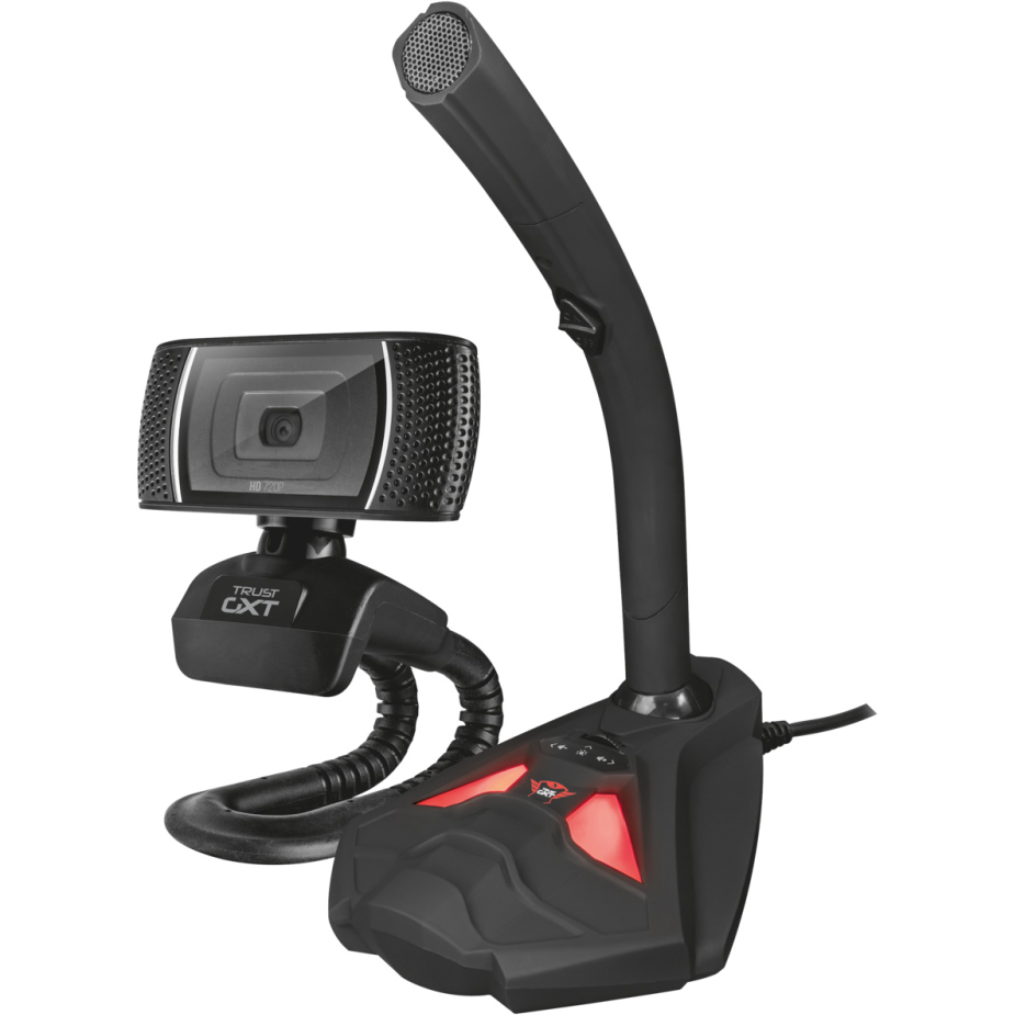 Набор TRUST GXT 786 REYNO Streaming Pack (webcam & microphone) 22096