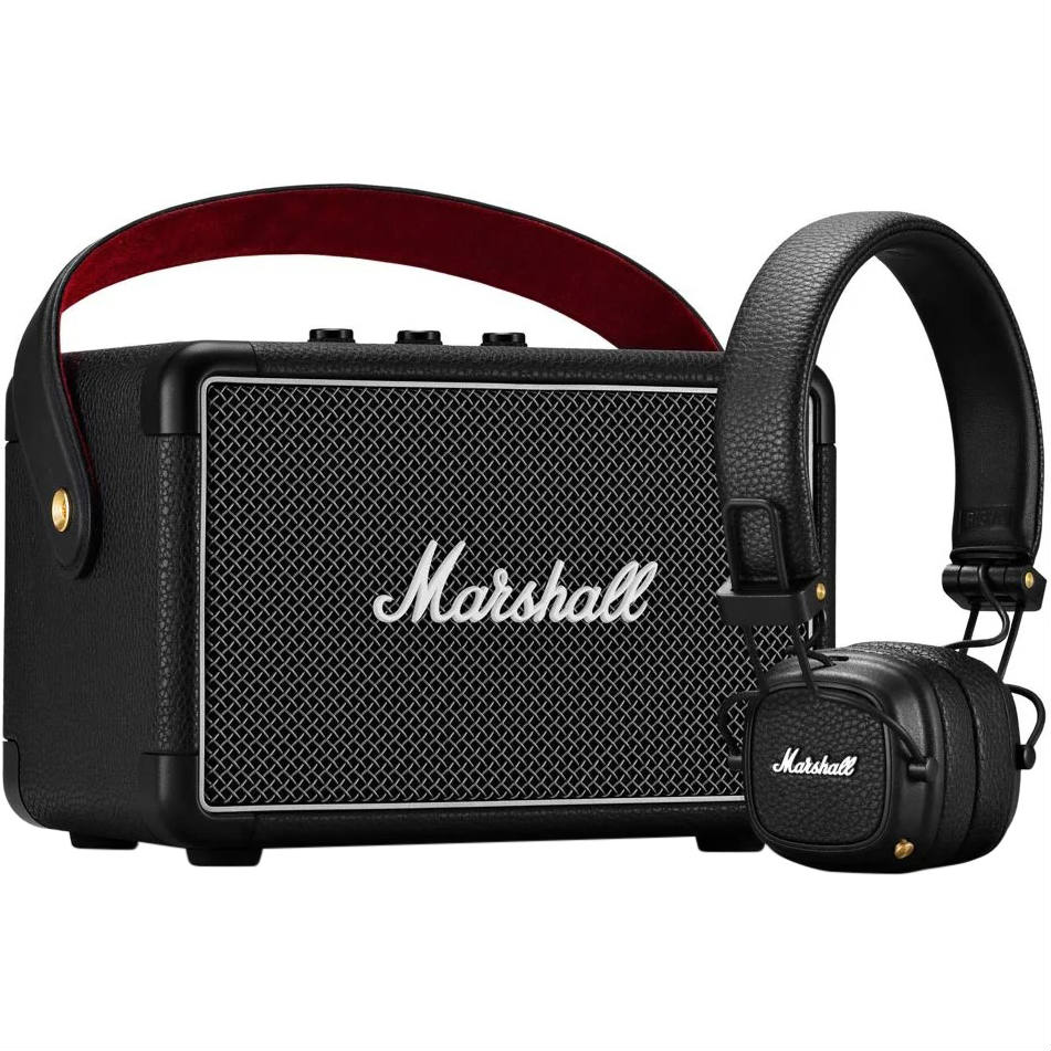 Набор MARSHALL Kilburn II Black + Major III Black (1005273) 00-00015226