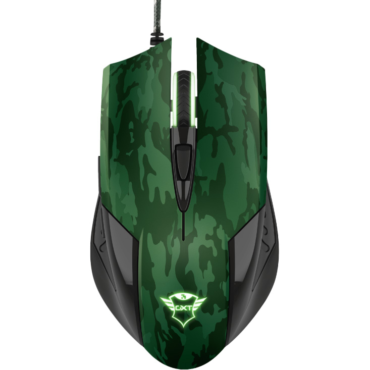 Набір TRUST GXT 781 RIXA CAMO MOUSE & PAD (23611) Комплектація миша