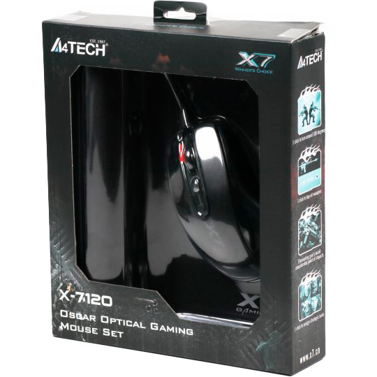 Игровой набор A4TECH X-7120 Ширина коврика 250