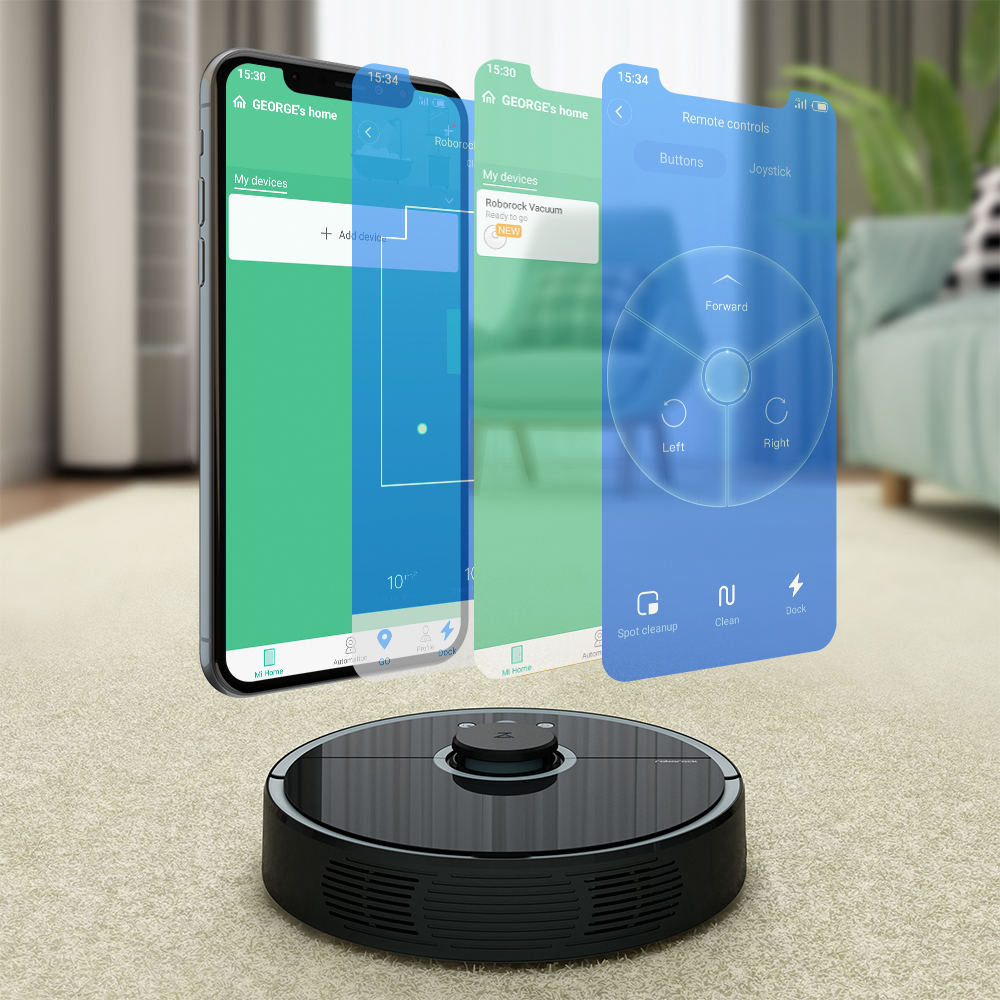 Робот-пылесос XIAOMI RoboRock Sweep One Vacuum Cleaner Black (S552-00) - в  интернет-магазине Фокстрот: цены, отзывы, характеристики | купить в Киеве,  Харькове, Днепропетровске, Одессе - Украина